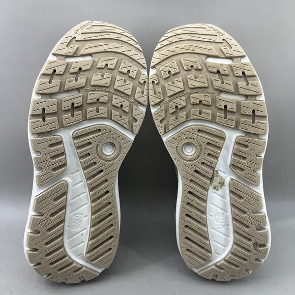 Brooks Ariel GTS 23 Running Shoes Women Size 9.5 B Beige Comfort Cushion Sneaker - Picture 7 of 8